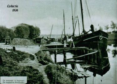 Bietentijd in oktober 1933.