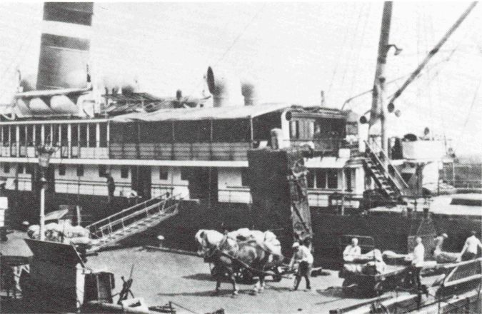 Mailboot te Vlissingen.