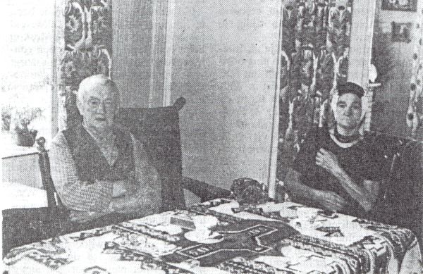 Het scheidende SGP-raadslid Wannes van Belzen, hier in 1982 op 78-jarige leeftijd.