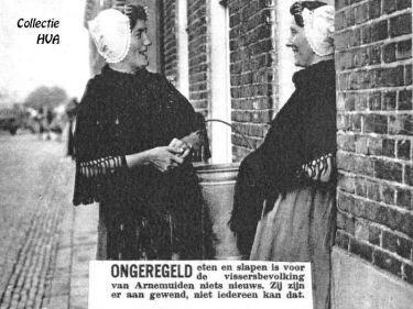 Ongeregeld eten en slapen is voor de vissersbevolking niets nieuws. Ze zijn er aan gewend, niet iedereen kan dat.